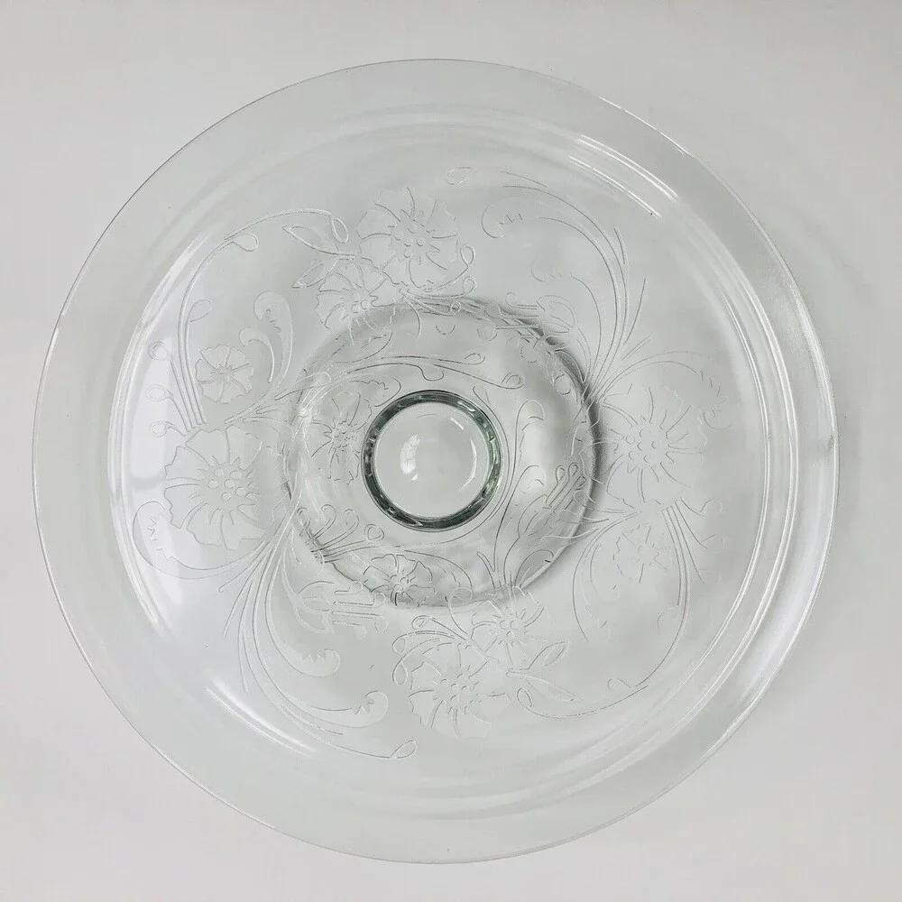 Luminarc Mariella footed cake plate 13